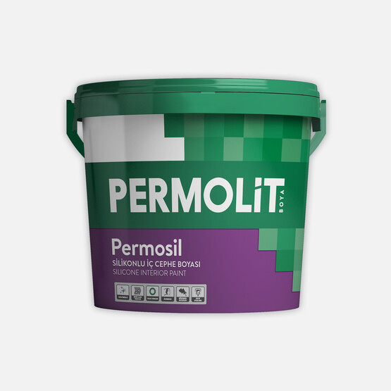 Permolit 20Kg Permosil Silikonlu İç Cephe Boyası Beyaz