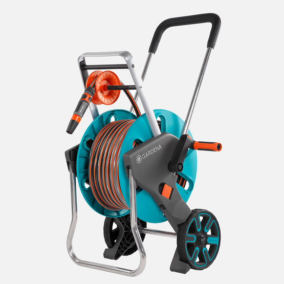 Gardena 18517-20 Hortum Arabası Seti Aquaroll M