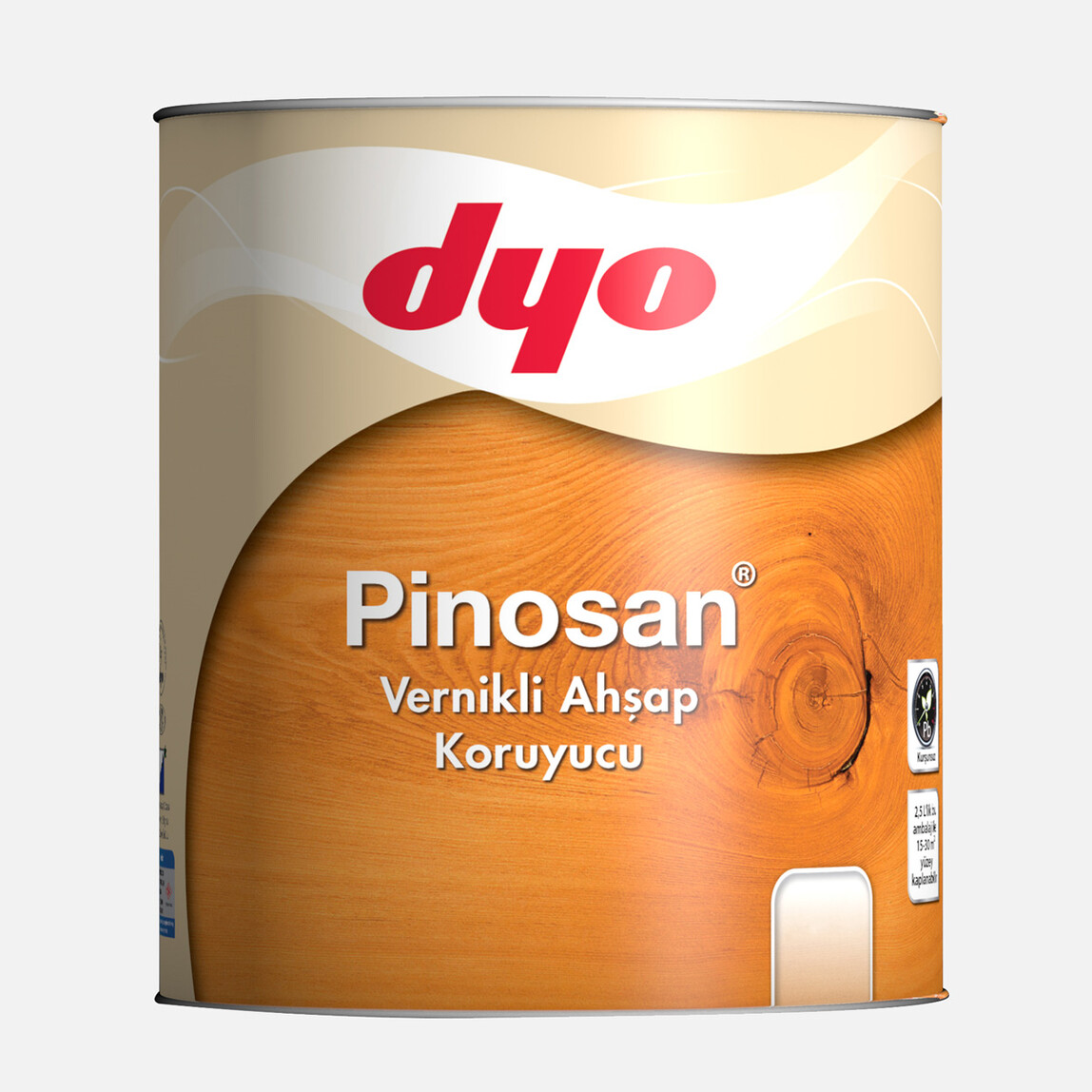    Dyo 0,75Lt Pinosan Vernikli Ahşap Koruyucu Tik 
