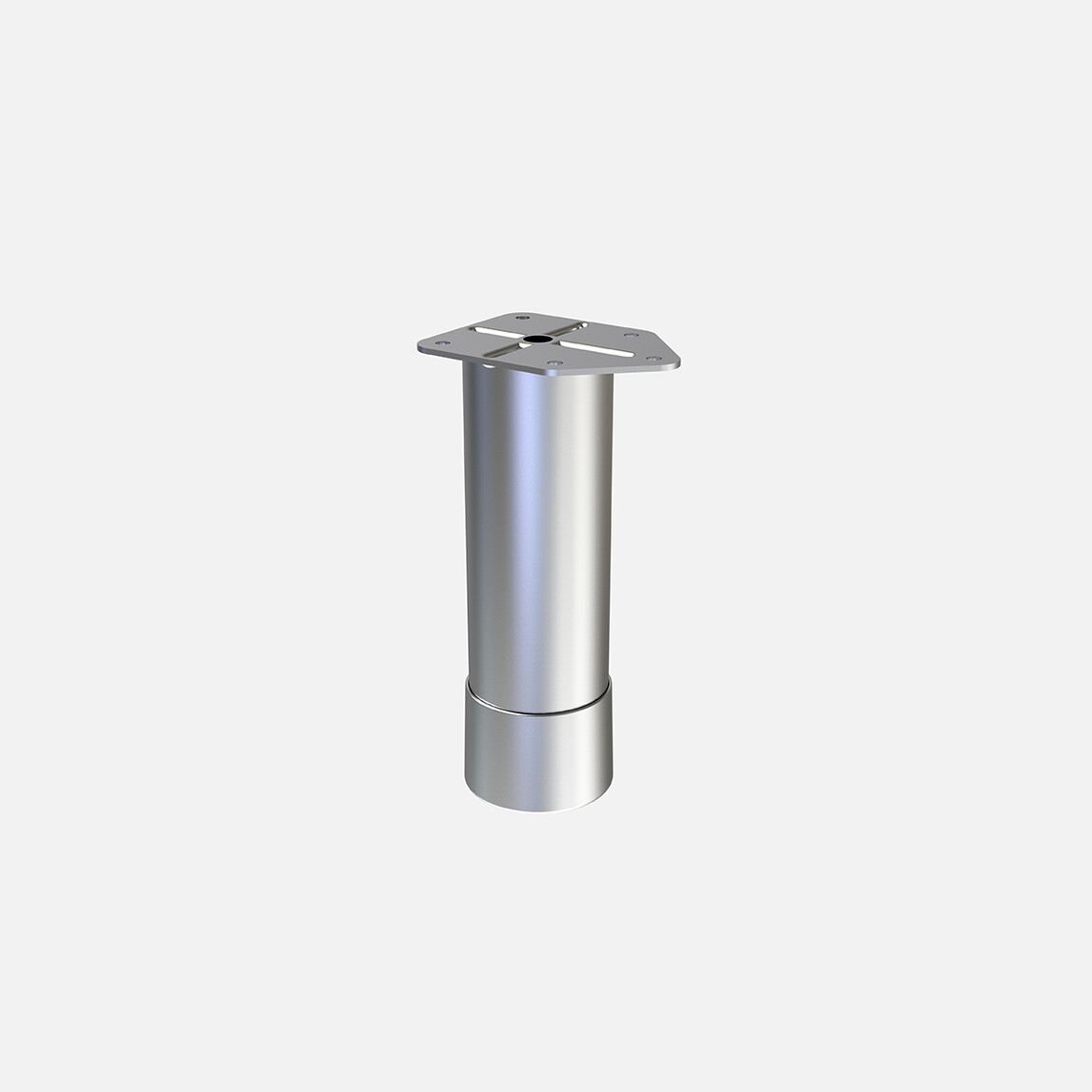    Tempo R51 Toprak Baza 10 cm Mat Krom   