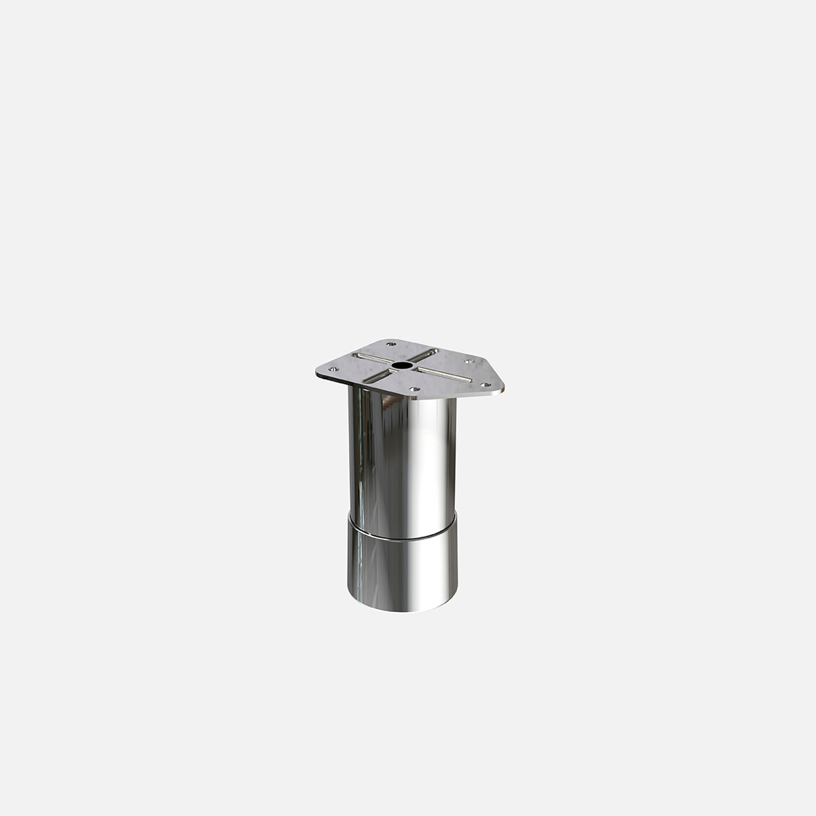    Tempo R51 Toprak Baza 10 cm Krom   