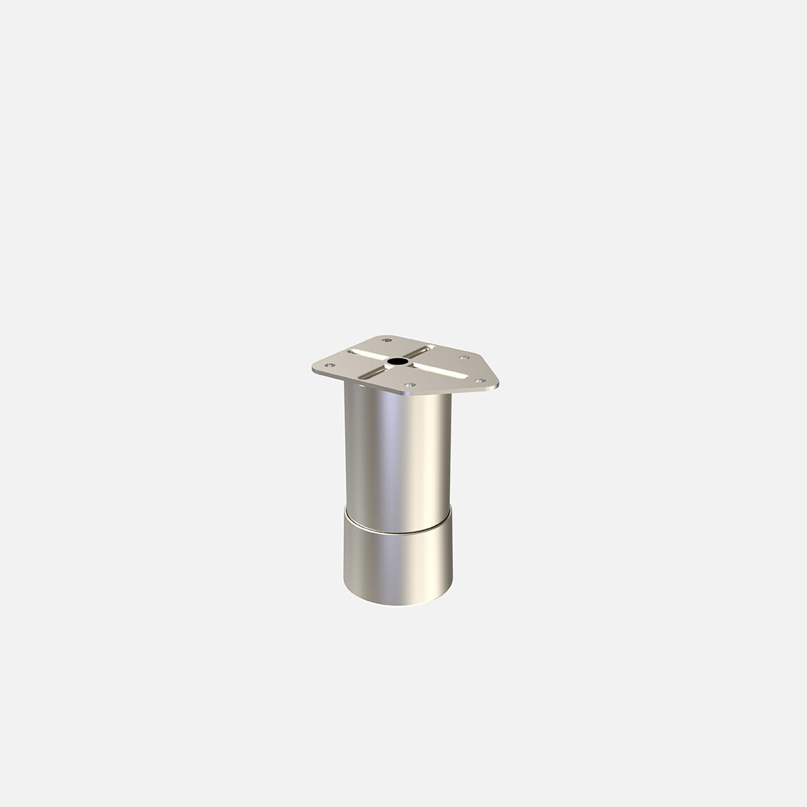    Tempo R51 Toprak Baza 10 cm Mat Nikel   
