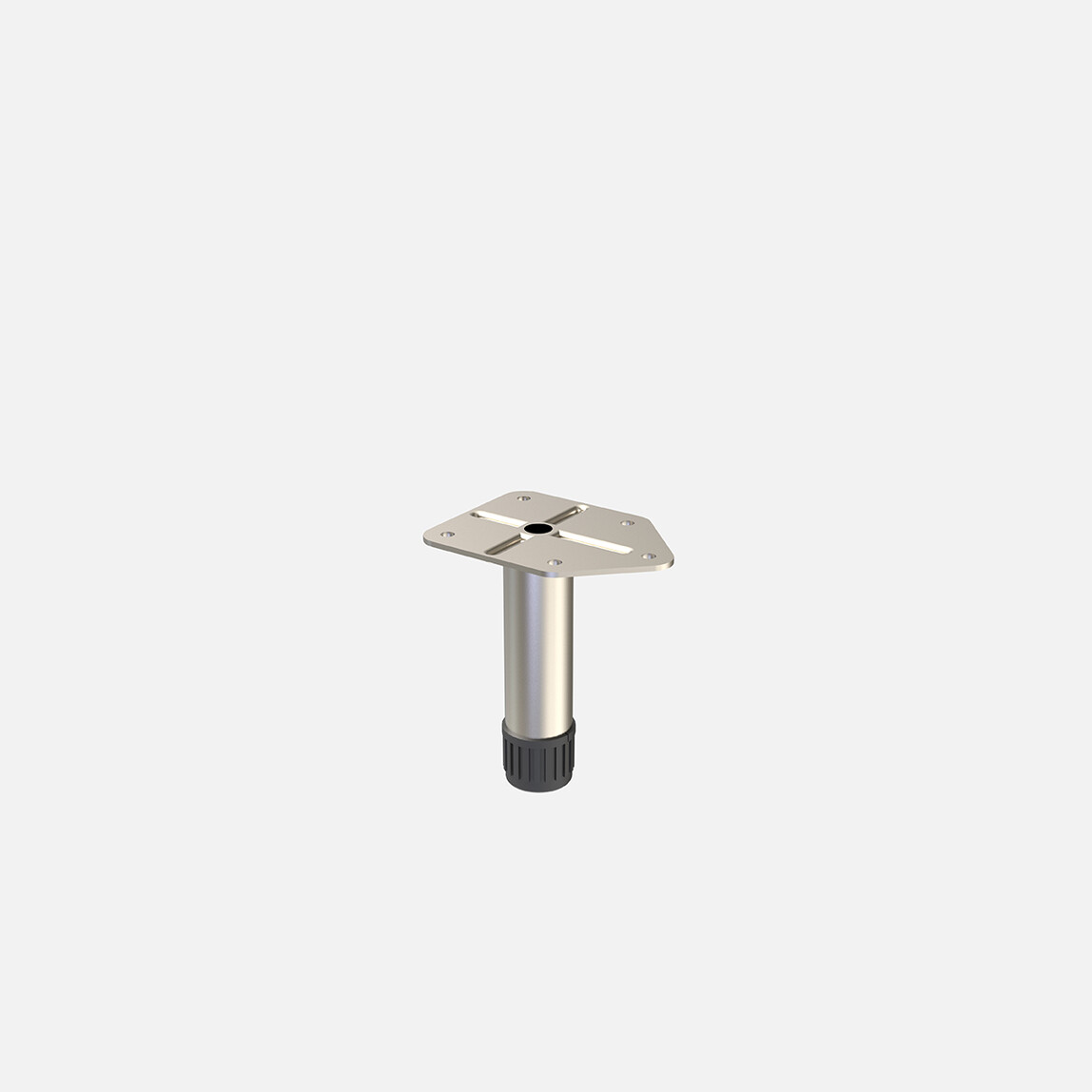    Tempo R25 Çubuk Baza 10 cm Mat Nikel   