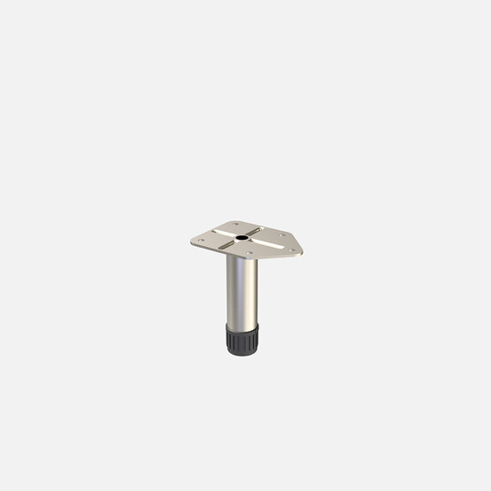 Tempo R25 Çubuk Baza 10 cm Mat Nikel  