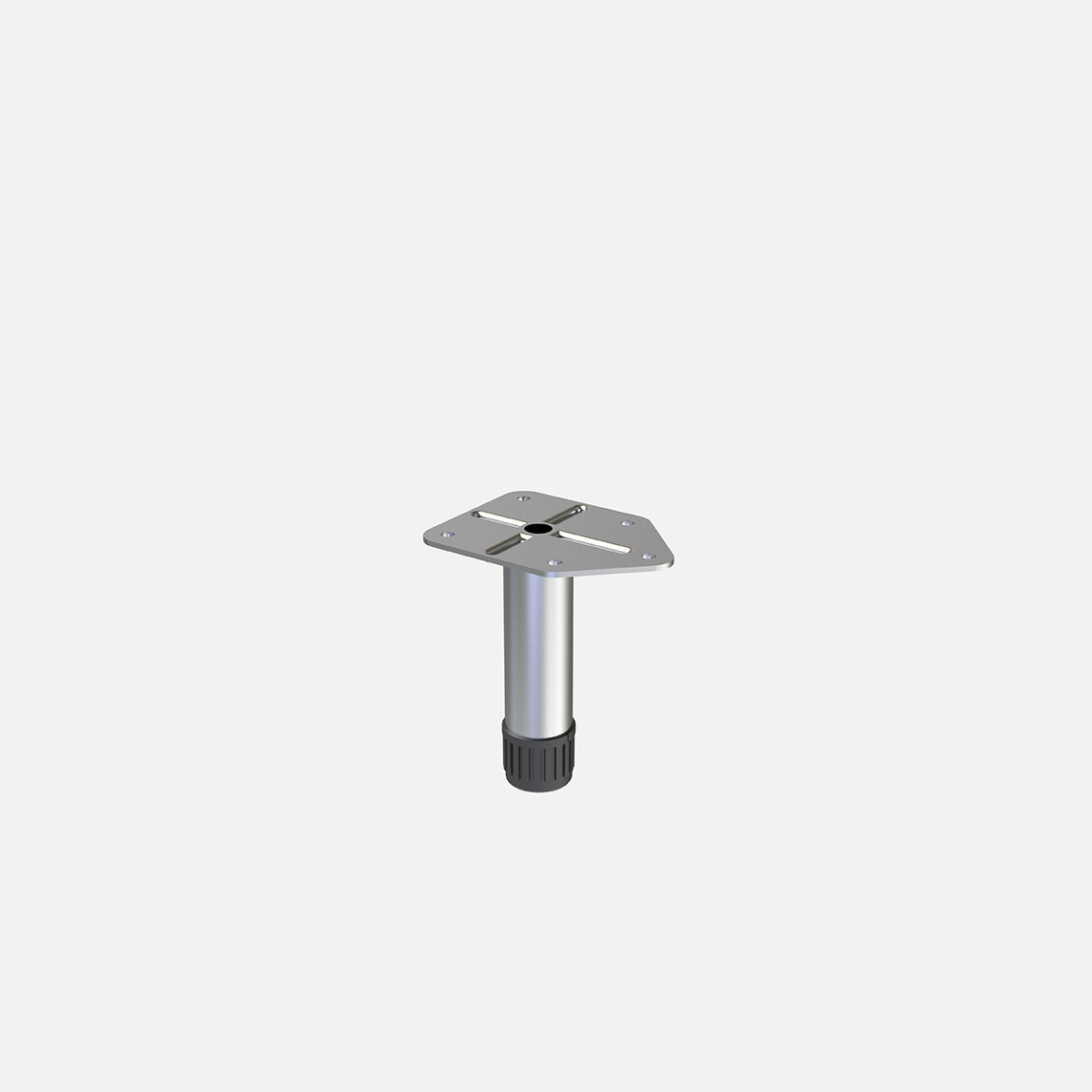   Tempo R25 Çubuk Baza 10 cm Krom   
