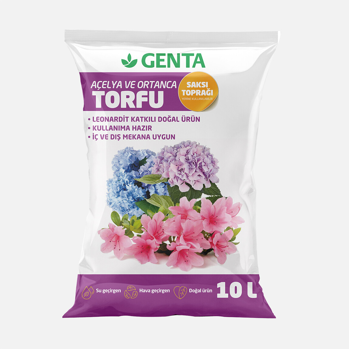 Genta Açelya Ortanca Torfu 10 lt_0