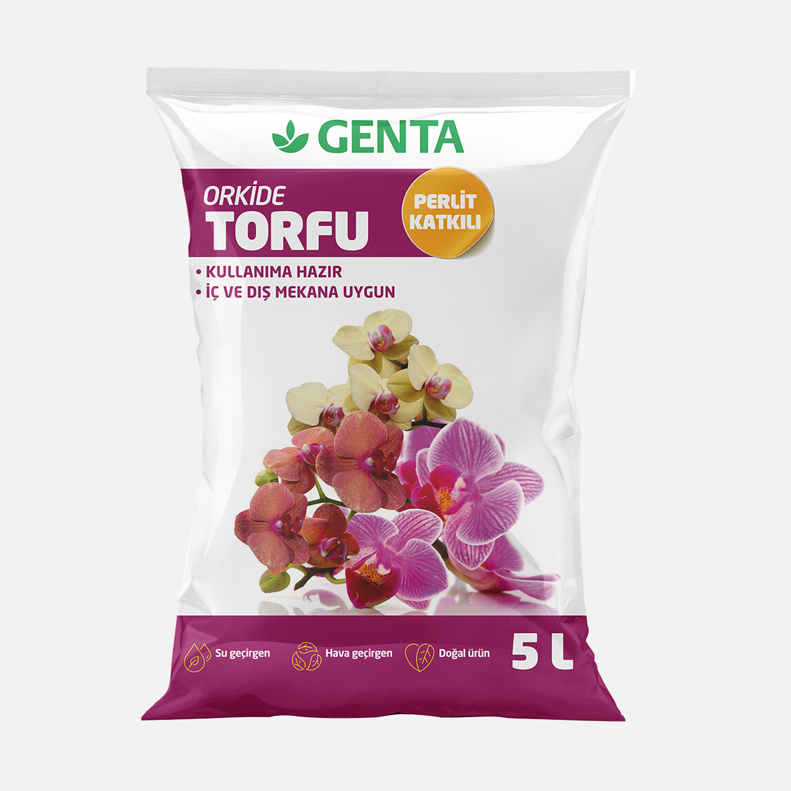 Genta Orkide Toprağı 5 lt_0