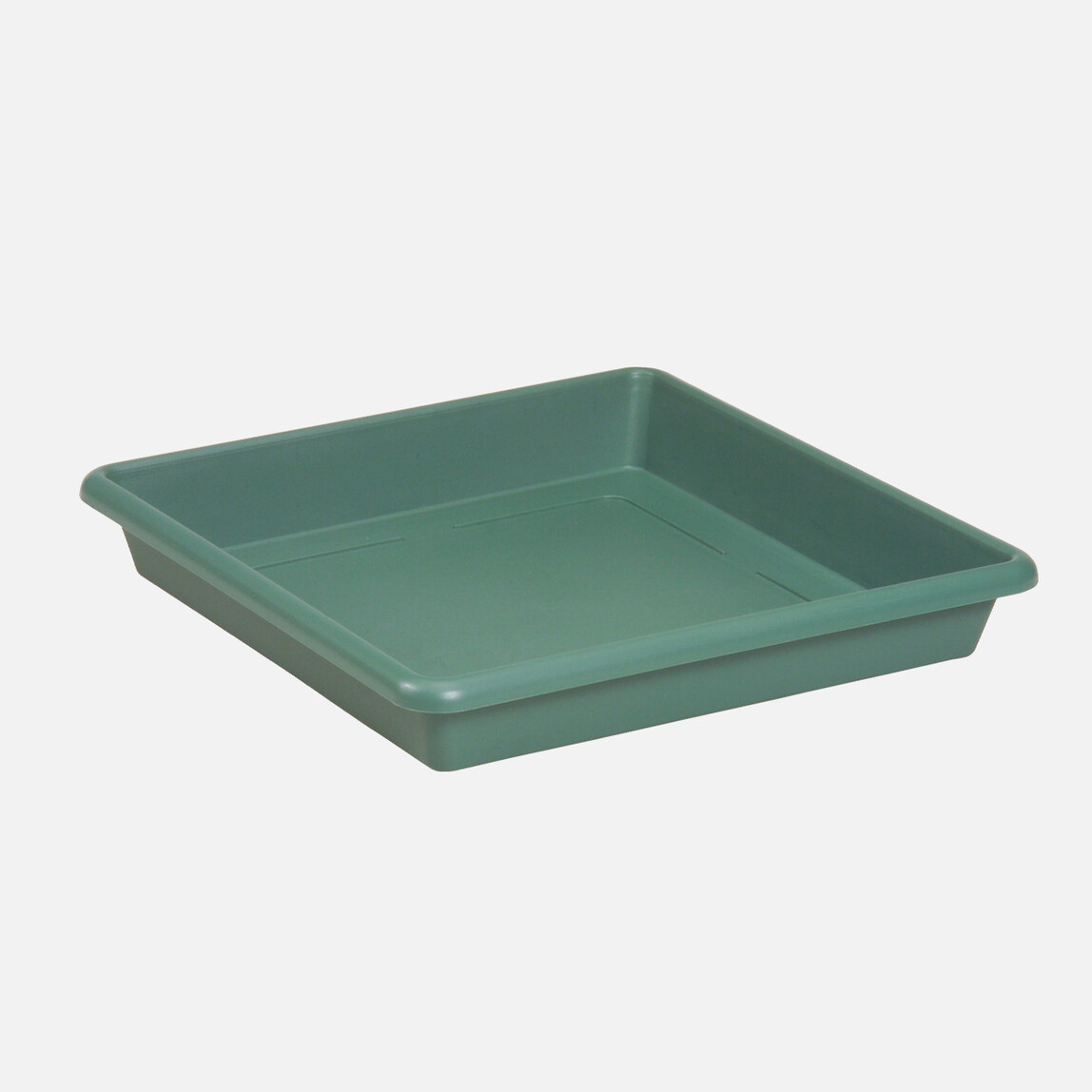    Kare Saksı Tabağı Yeşil Ürgüp 5lt 