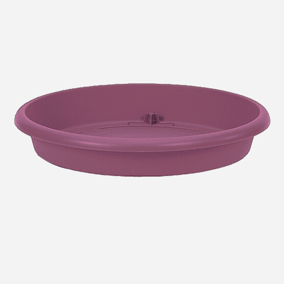 Üçsan Menekşe Saksı Tabağı Bordo Ürgüp 0,5lt 