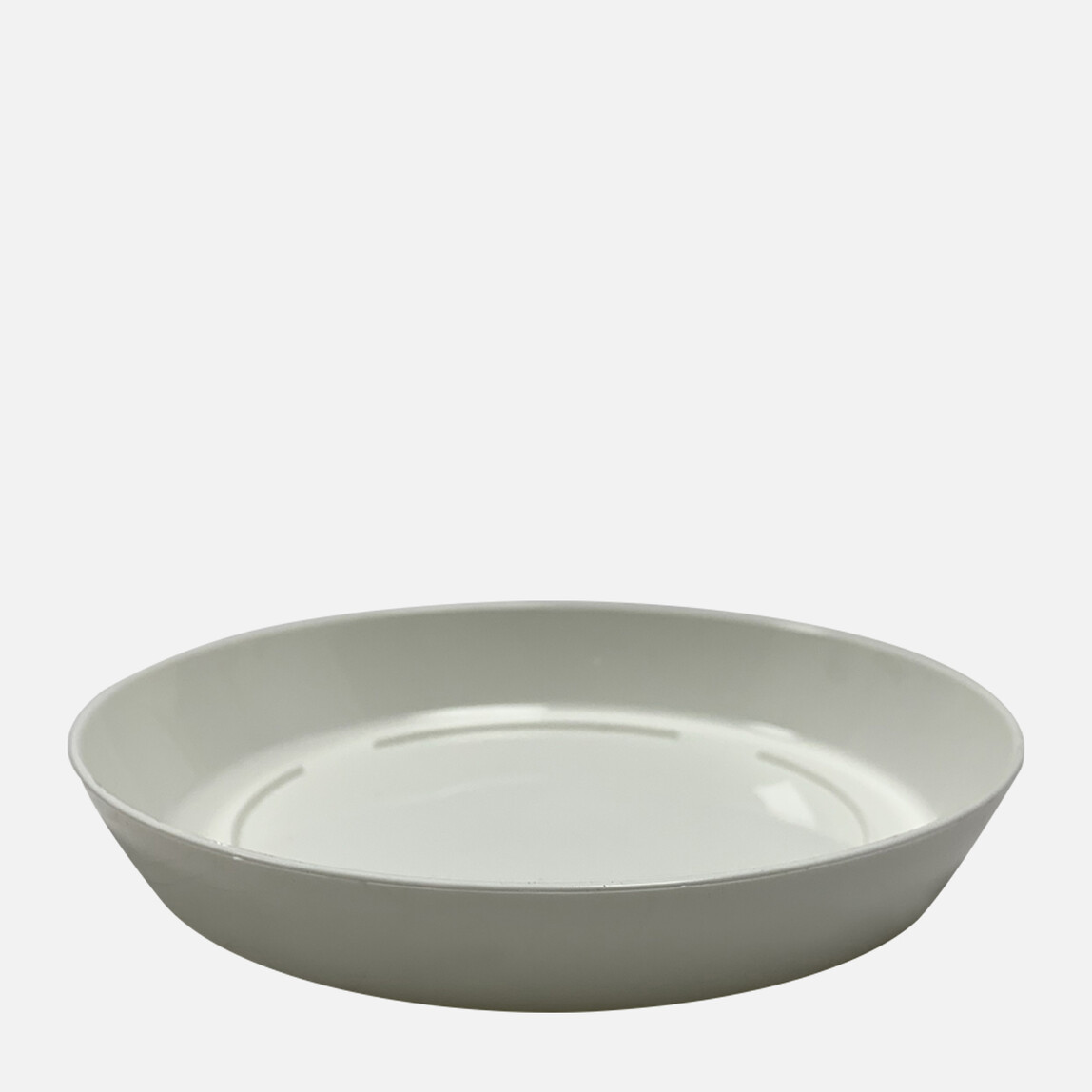    Üçsan Begonya Saksı Tabağı Beyaz 12lt  