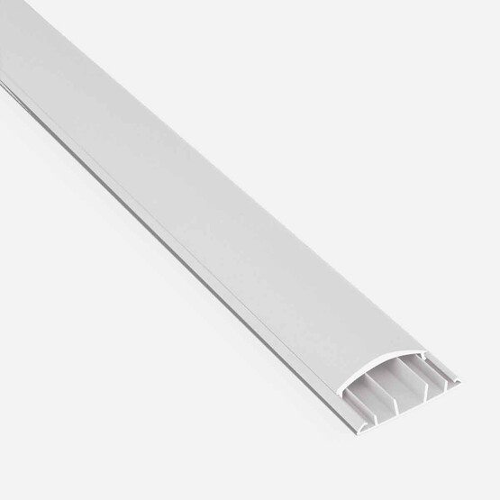 Mutlusan Kablo Kanalı 2M Balıksırtı Beyaz 60X15 mm 