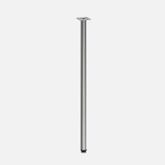 Tempo R32 İnce Masa Ayağı 71 cm Krom  