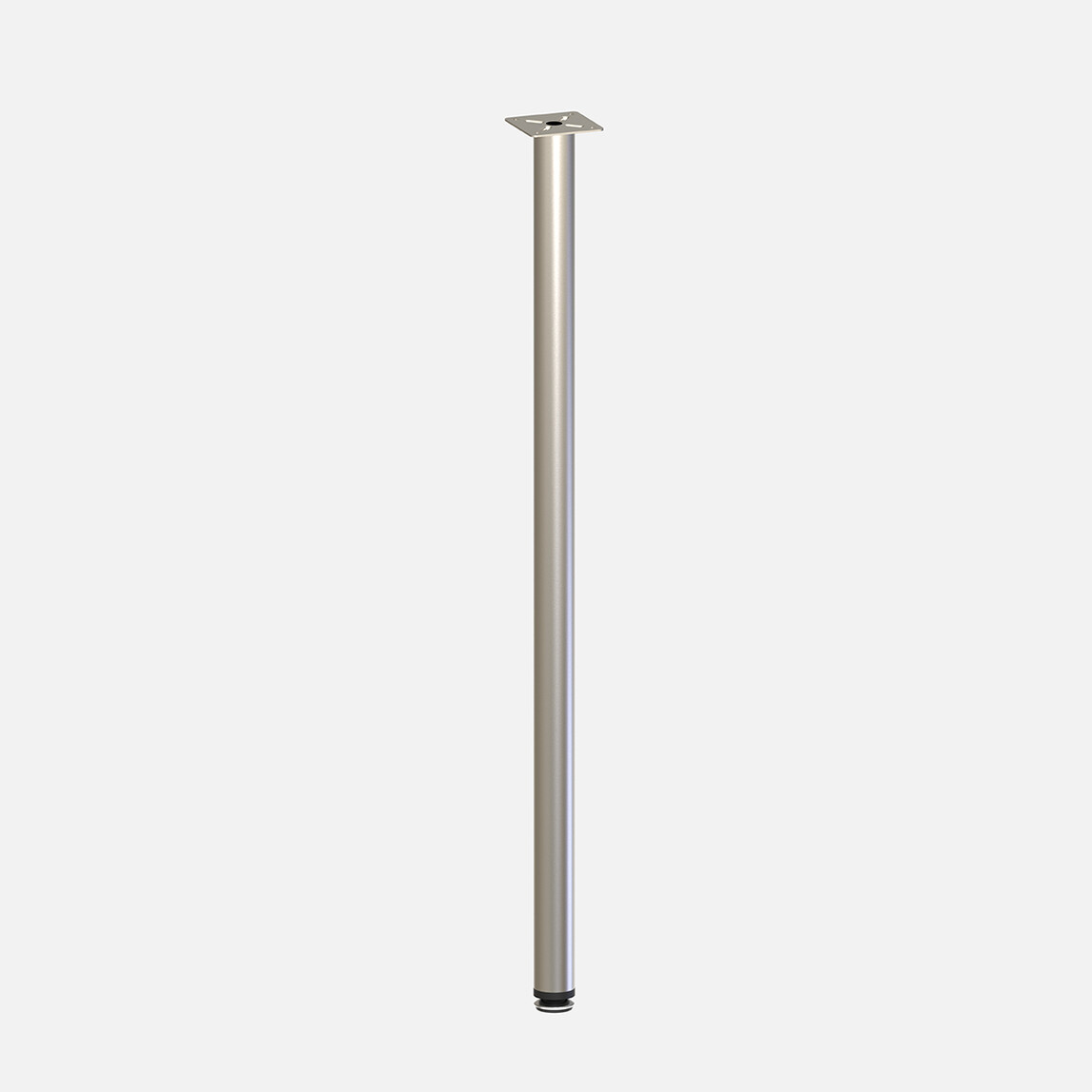    Tempo R32 İnce Masa Ayağı 71 cm Mat Nikel   