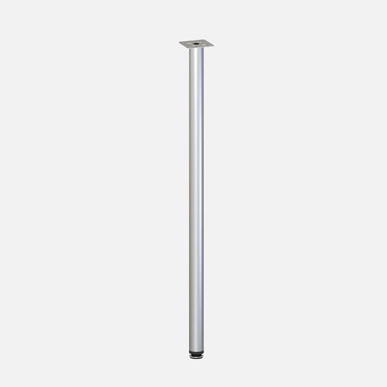 Tempo R32 İnce Masa Ayağı 71 cm Mat Krom  