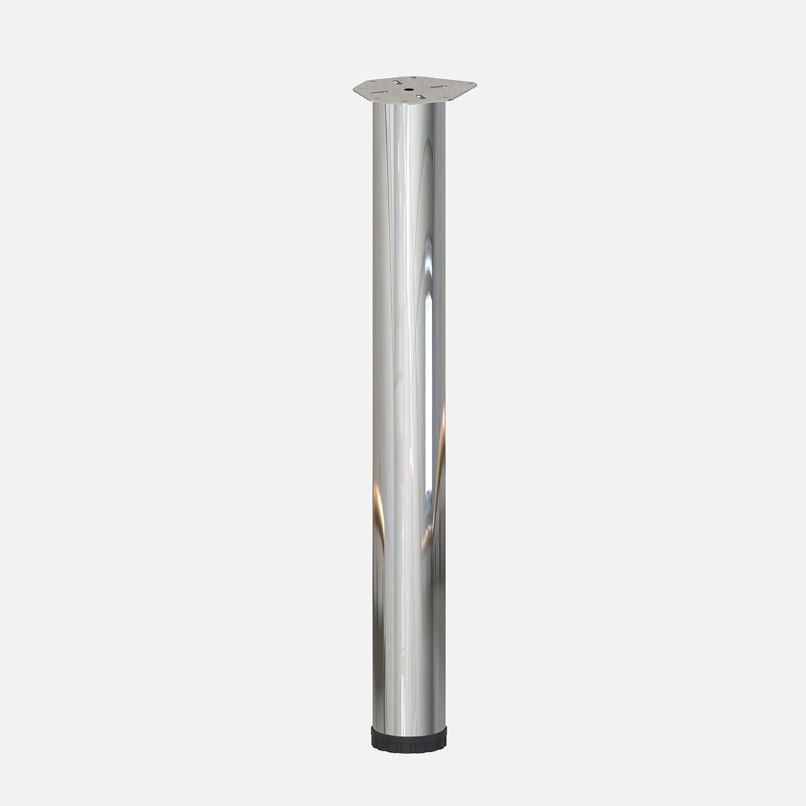    Tempo R76 Masa Ayağı Kalın 71 cm Krom   