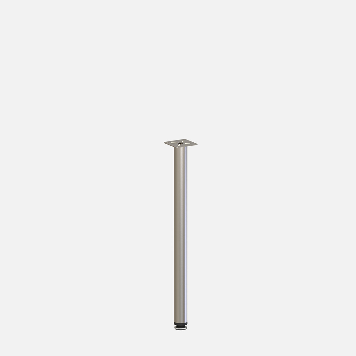    Tempo R32 İnce Sehpa Ayağı 41 cm Mat Nikel  