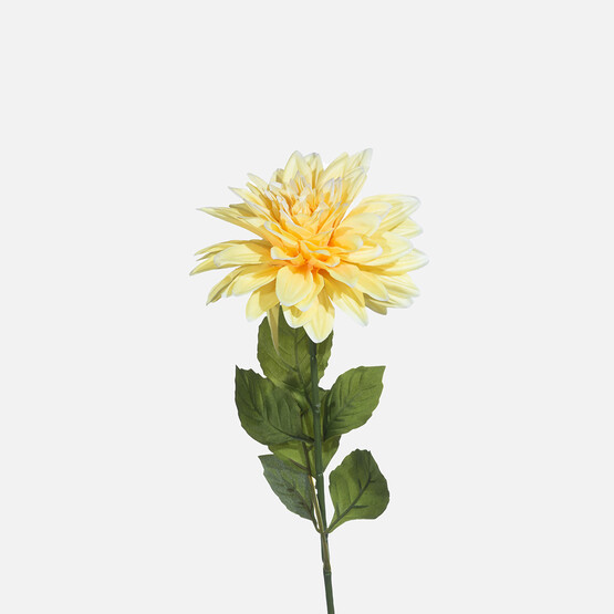 Yapay Tek Dal Yıldız Çiçeği Sarı