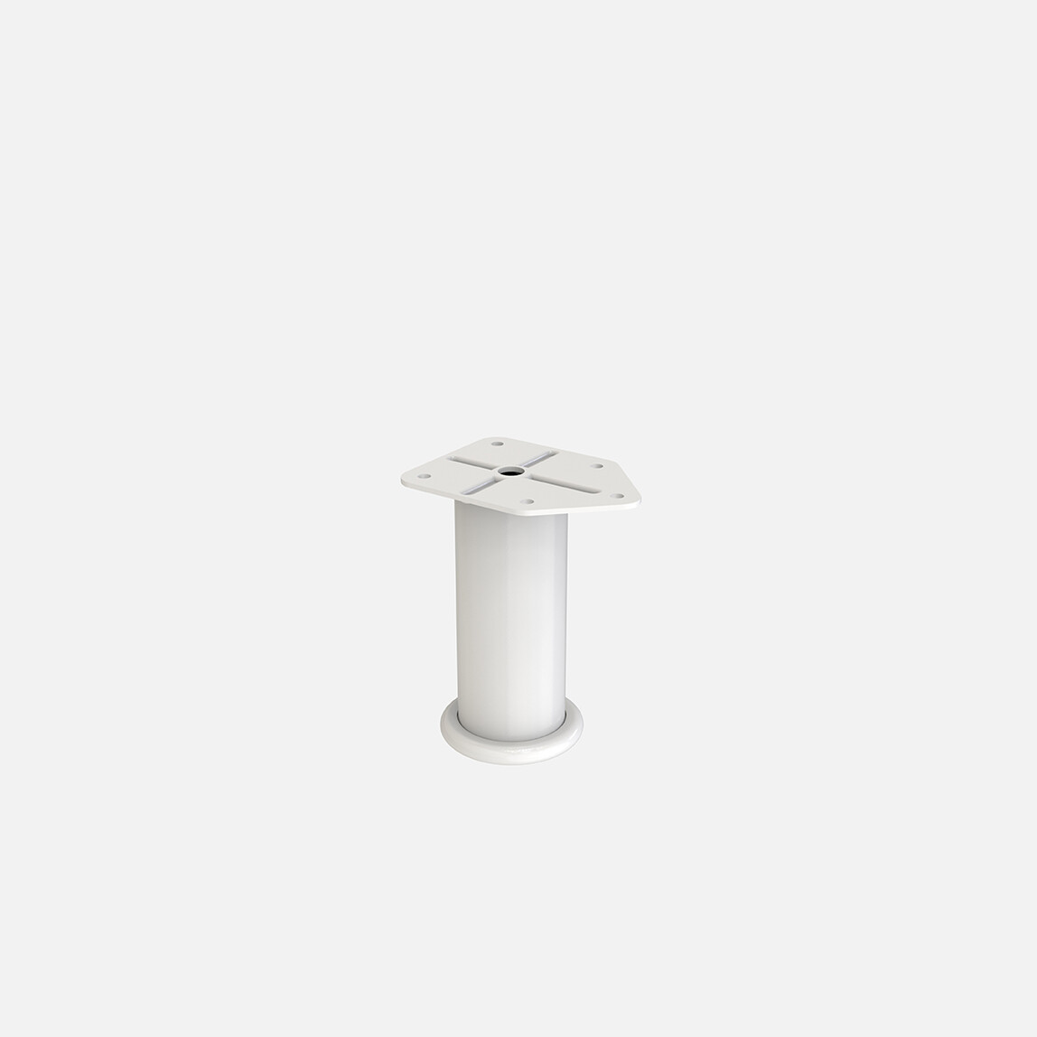    Tempo R42 Mobilya Ayağı 10 cm Beyaz   