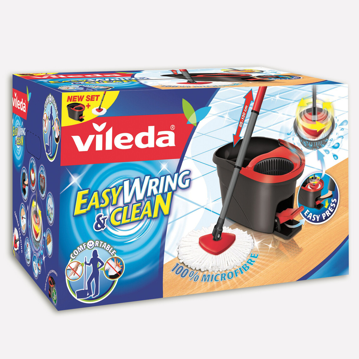    Vileda Turbo Pedallı Temizlik Seti 