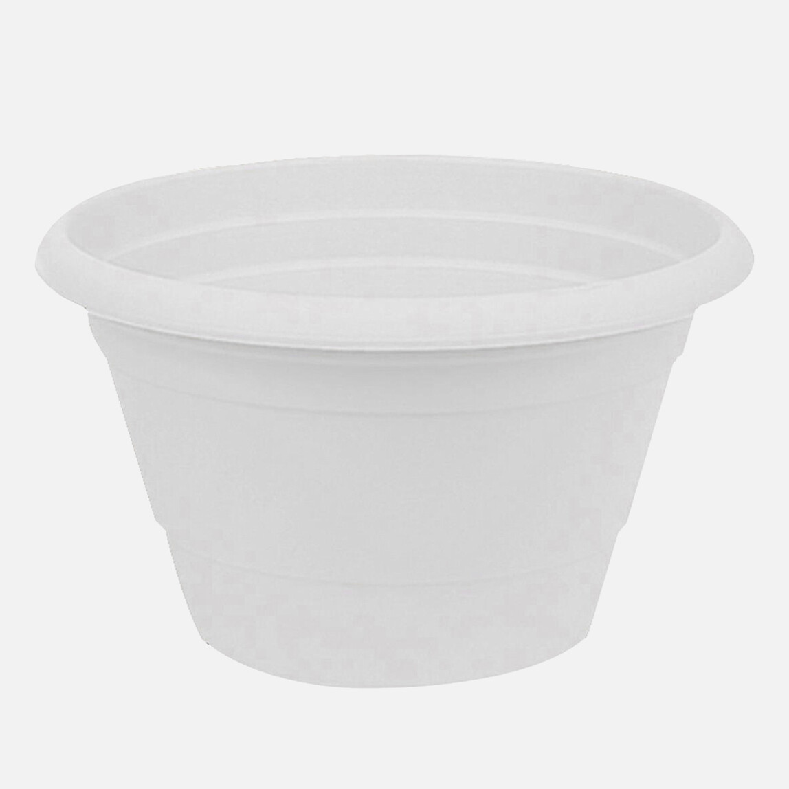    Üçsan Menekşe Saksı Beyaz Ürgüp 0,5 lt  