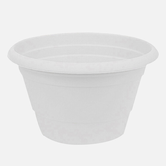 Üçsan Menekşe Saksı Beyaz Ürgüp 0,5 lt 
