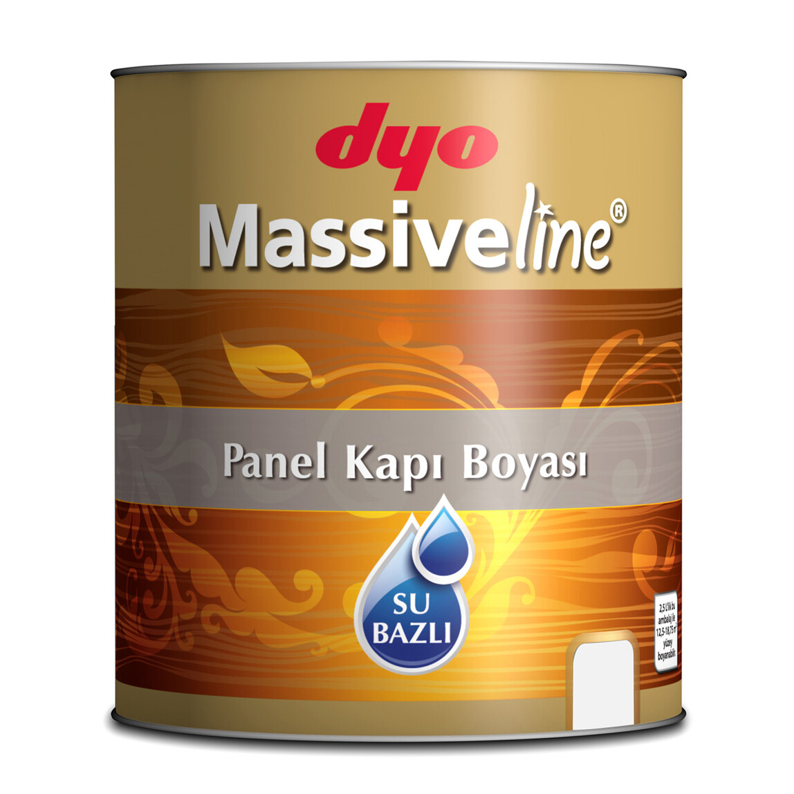    Dyo 0,75 lt Massivline Su Bazlı Panel Kapı Boyası 