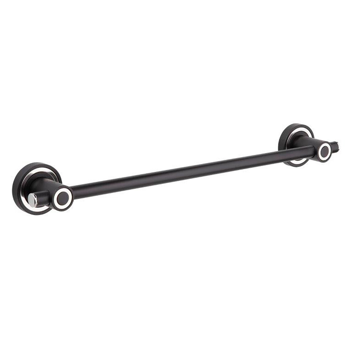    Kare Sevılla Uzun Havluluk 45 cm Siyah Mat/Krom  