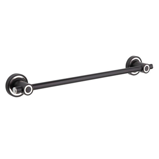 Kare Sevılla Uzun Havluluk 45 cm Siyah Mat/Krom 
