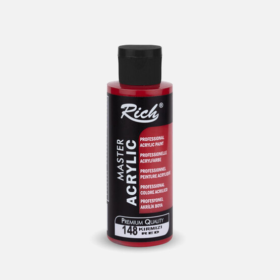 Rich Akrilik Boya Kırmızı 130 cc 