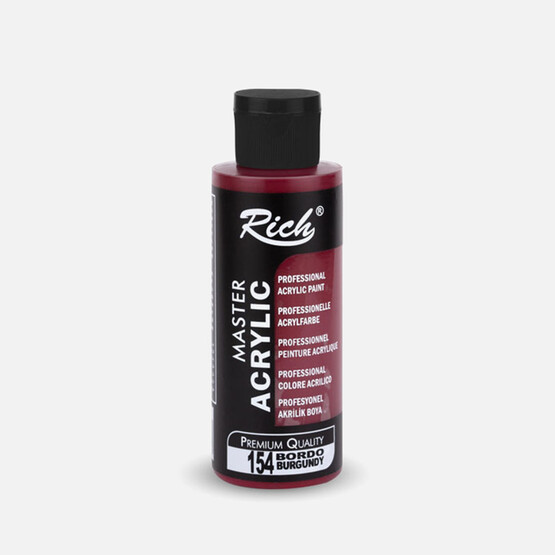 Rich Akrilik Boya Bordo 130 cc 