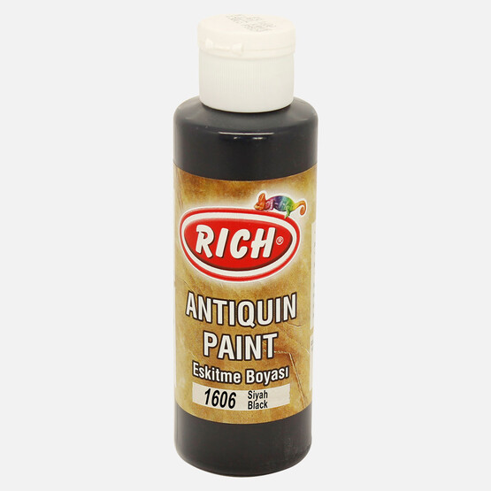 Rich Antıquin Eskitme Boya Siyah 130 cc 