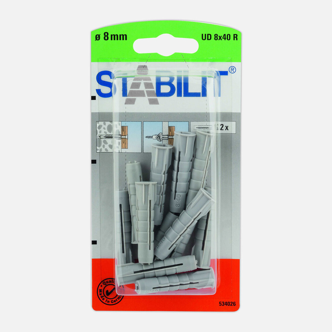    Stabilit Dübel UD 8X40 RK   