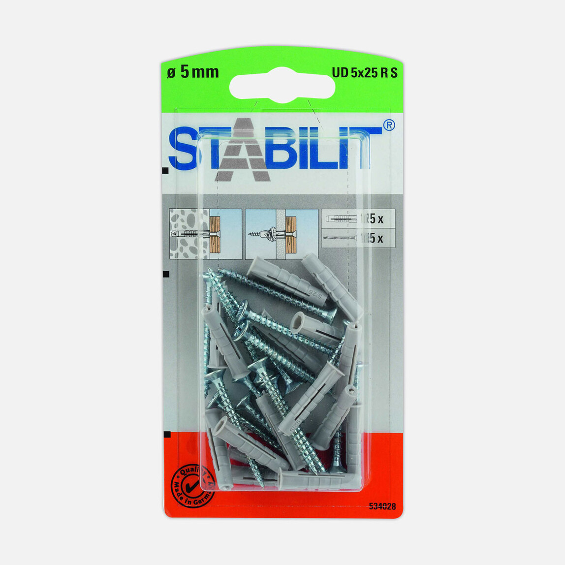    Stabilit Dübel UD 5X25 RSK   