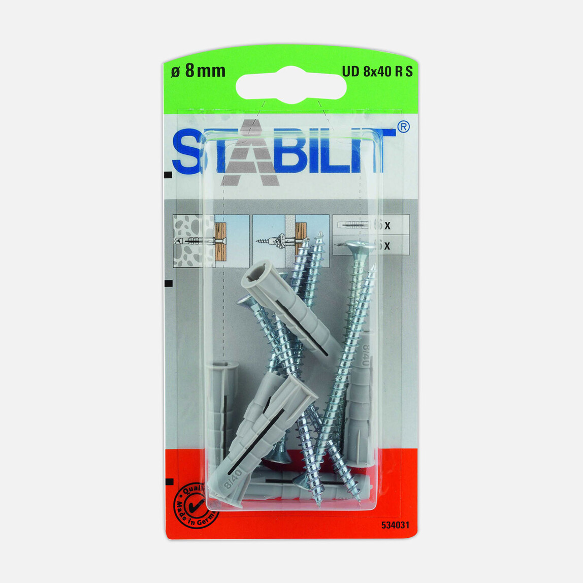    Stabilit Dübel UD 8X40 RSK  