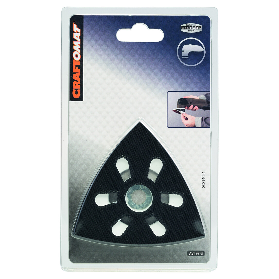    Craftomat AVI 93 K Zımpara Tabanı 93 mm  