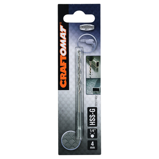 Craftomat HSS-G Metal Matkap Ucu 4 mm 1/4 