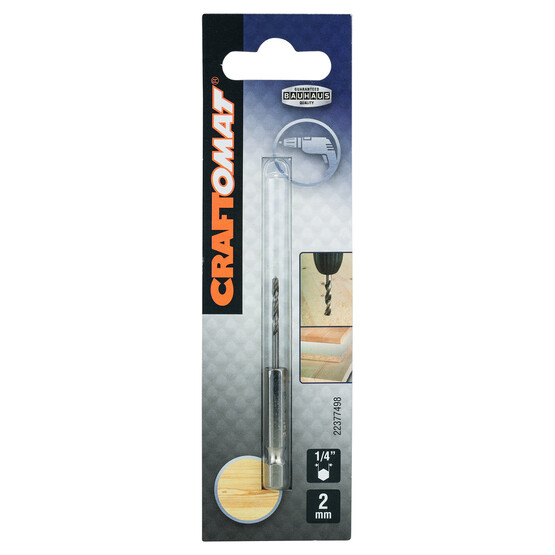 Craftomat HexYılan Ahşap Matkap Ucu 2 mm 1/4 