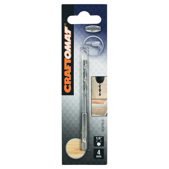 Craftomat Yılan Ahşap Matkap Ucu 4 mm 1/4Hex 