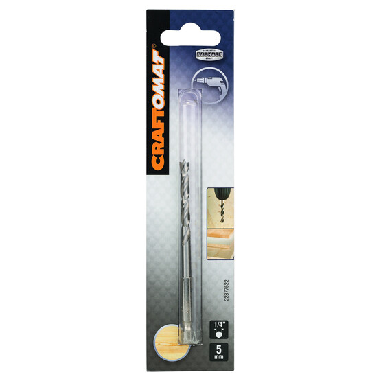Craftomat Yılan Ahşap Matkap Ucu 5 mm 1/4Hex 