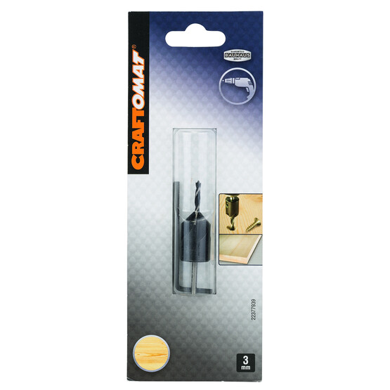 Craftomat Yılan Matkap Ucu 3x30x60 mm 90 Derece 