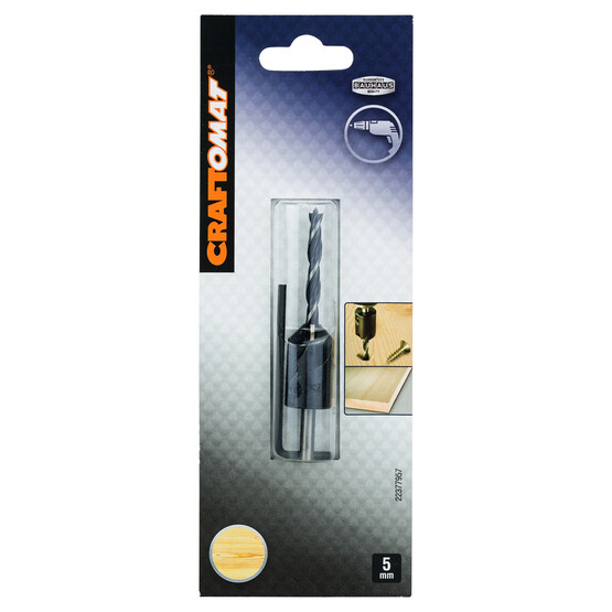 Craftomat Yılan Matkap Ucu 5x45x85 mm 90 Derece 