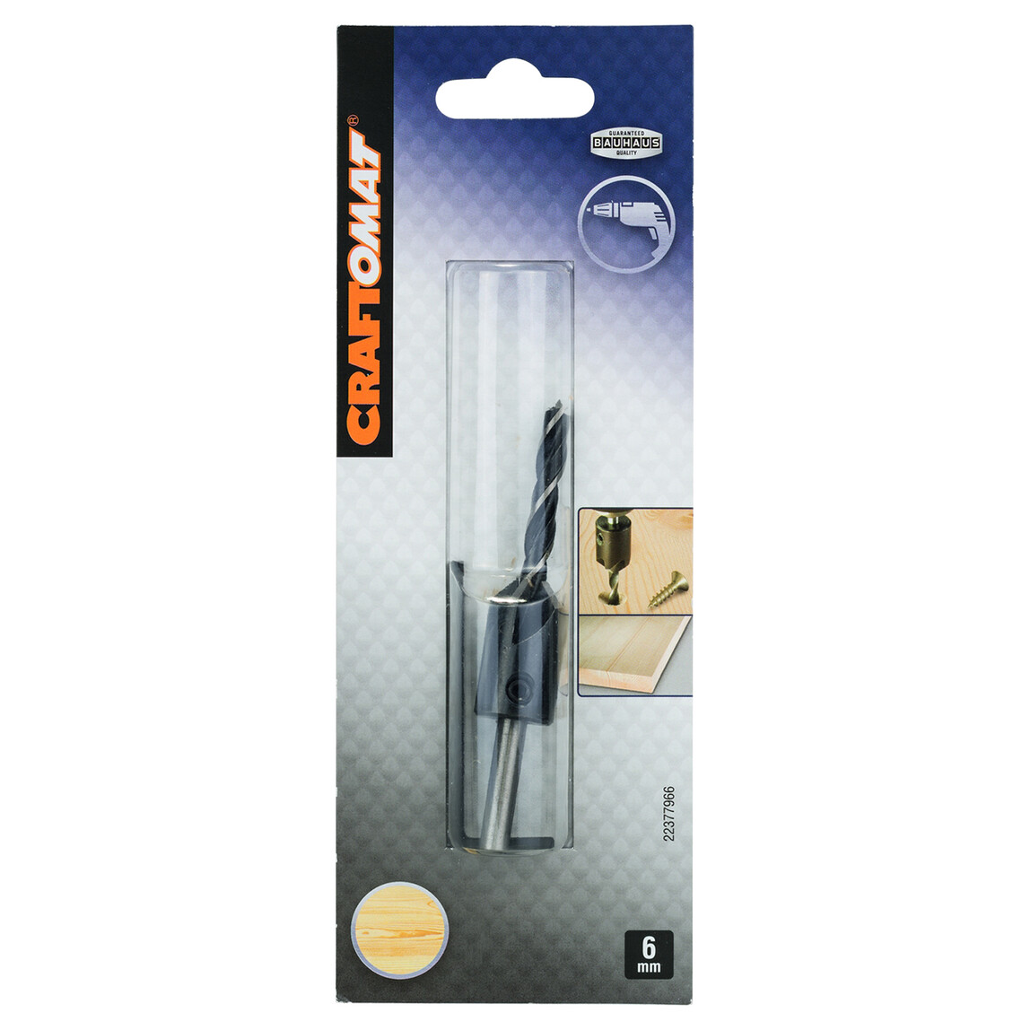    Craftomat Yılan Matkap Ucu 6x50x90 mm 90 Derece  