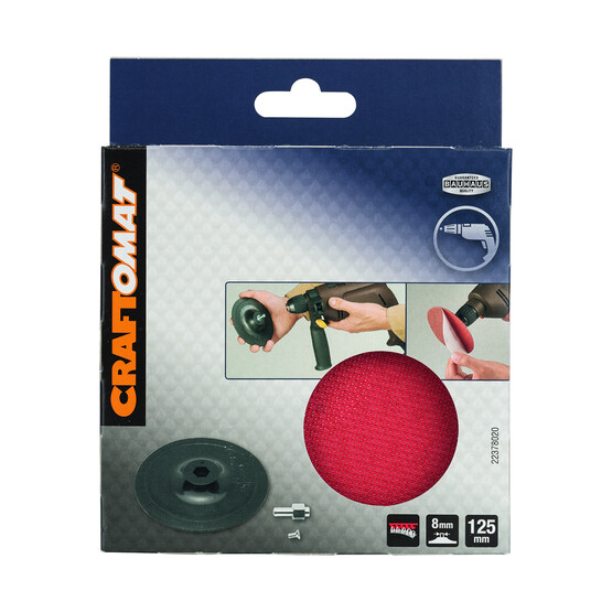 Craftomat Velcro Zımpara Tabanı Çapı:125 