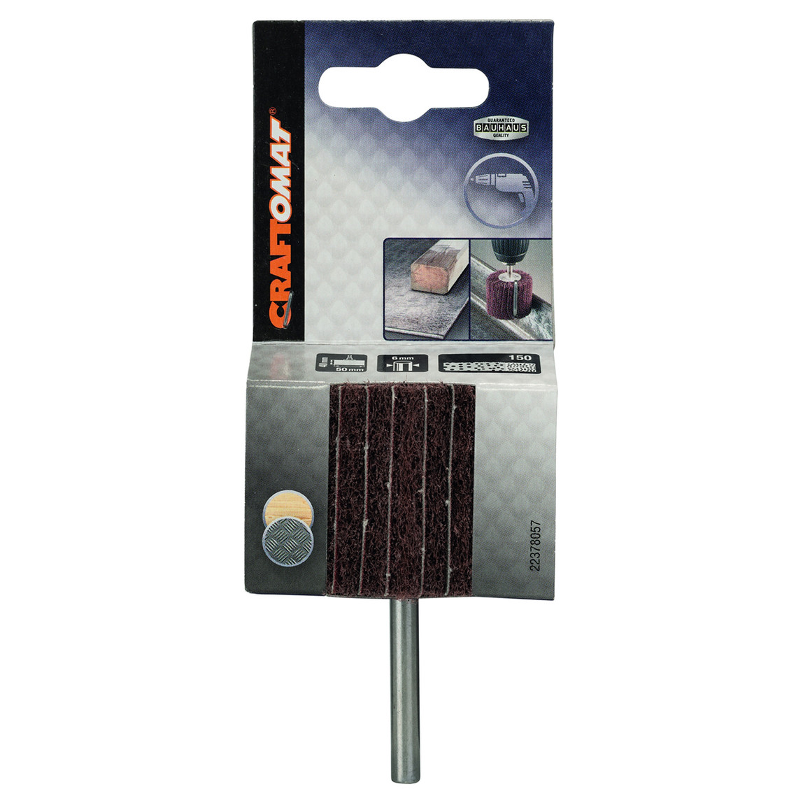    Craftomat Flap Disk Çapı:50x40 mm 150 Kum 