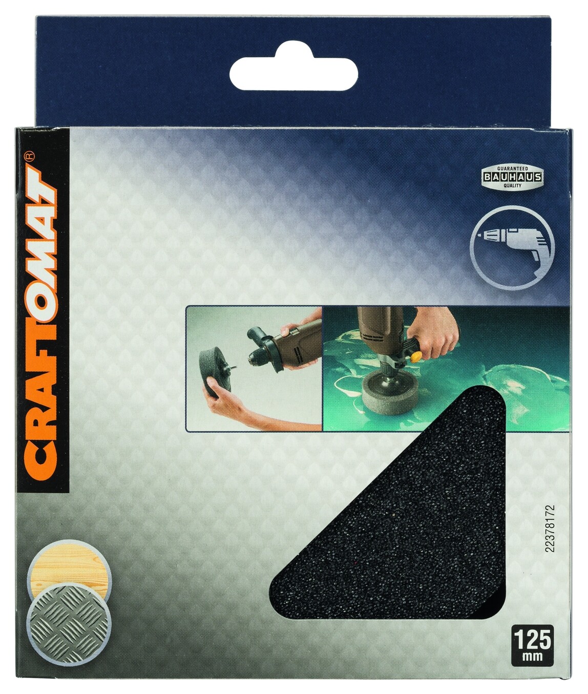    Craftomat Polisaj Süngeri Çapı: 125 mm  