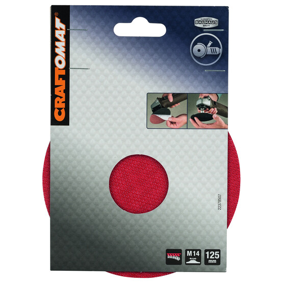Craftomat Velcro Zımpara Tabanı Çapı:125 mm 