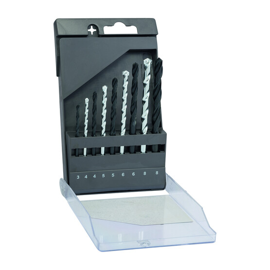 Craftomat HSS-R Taş/AhşapKarışıkSet3-8 mm 