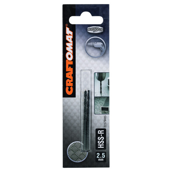 Craftomat HSS-R Metal Matkap Ucu 2,5X30X57 
