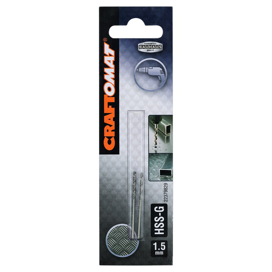 Craftomat HSS-G Metal Matkap Ucu 1.5 mm 