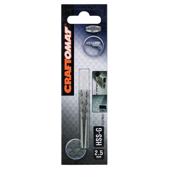 Craftomat HSS-G Metal Matkap Ucu 2.5 mm 